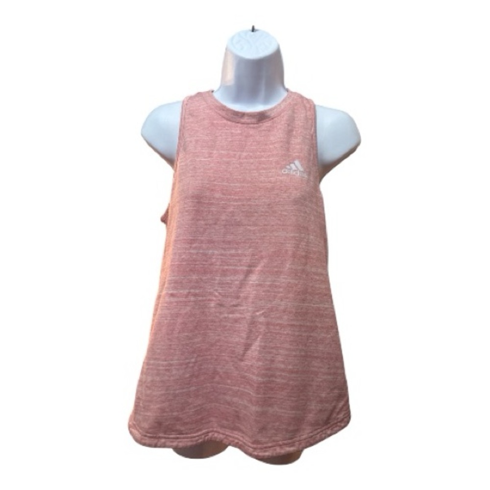ADIDAS Ladies Tank Top Workout Athletic Orange Pink Size M